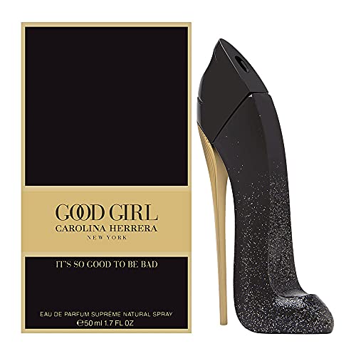 Carolina Herrera Good Girl Supreme EDP Spray - Powerful and Daring Fragrance with Gourmand Berries, Egyptian Jasmine, and Tonka Beans Twist - 1.7 Fl Oz
