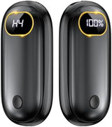 Hand Warmers Rechargeable - 14000mAh Electric Hand Warmers Rechargeable 2 Pack Heat Up to 131℉ with 18Hrs Warmth, Reusable Electronic Portable Pocket Heater for Women Man Golf Raynauds Camping