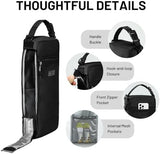 MIER Golf Cooler Bag Insulated Soft Cooler Bag Golf Accessories for Men 9 Cans Portable Beer Cooler Sleeve for Picnic Beach Outdoor Activities