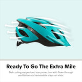 Schwinn Thrasher Bike Helmet for Youth Boys Girls Age 8-14 Years Old, Suggested Fit 55-58cm, Lightweight Microshell Design with Adjustable Side & Chin Strap, CPSC Safety Certified, Sleek, Sporty Style