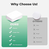 40 PCS Disposable Towel Compressed Towel Tablets, Disposable Face Compressed Towel, Compressed Hand Wipe Portable Washcloth, Portable Compressed Coin Tissue for Travel Home and Outdoor Hiking