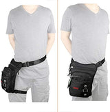 Thigh Pack, Larswon Leg Bag Thigh Pouch Bag Tactical Waist Bag Motorcycle Bag Waterproof