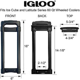 Igloo Replacement Telescoping Handle for Ice Cube and Latitude 60 Qt Wheeled Cooler