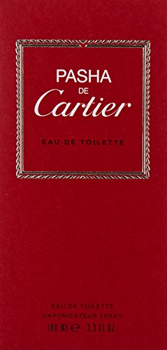 CARTIER Pasha de Cartier | Eau de Toilette | Fragrance for Men | Classic Fougere Accord with Lavender and Patchouli | 100 mL / 3.3 fl oz