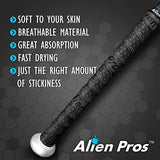 ALIEN PROS Bat Grip Tape for Baseball (2 Grips/4 Grips) – 1.1 mm Precut and Pro Feel Bat Tape – Replacement for Old Baseball bat Grip – Wrap Your Bat for an Epic Home Run (2 Grips/4 Grips)