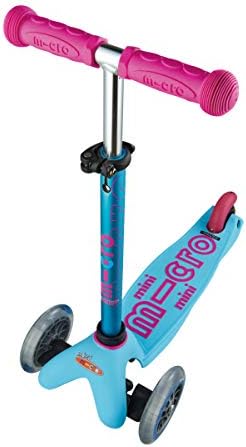 Micro Kickboard - Mini Deluxe - Three Wheeled, Lean-to-Steer Swiss-Designed Micro Scooter