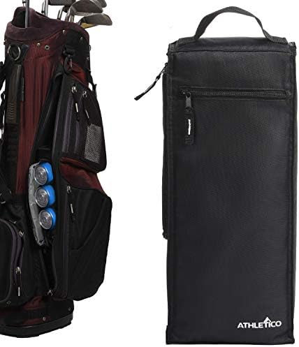 Athletico Golf Cooler Bag - Soft Sided Insulated Cooler Holds a 6 Pack of Cans or Two Wine Bottles