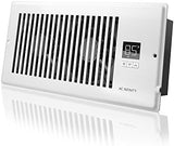 AC Infinity AIRTAP T4 White, Register Booster Fan for 4” x 10” Register Holes, Improves Heating & Cooling Vents, Quiet 10-Speeds, Bluetooth App Control Data Alerts