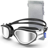 OMID Swim Goggles, P2 Polarized Swimming Goggles for Men Anti-fog Goggles Swimming for Adult Women