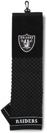 Team Golf NFL Embroidered Golf Towel, Checkered Scrubber Design, Embroidered Logo