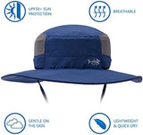 BASSDASH UPF 50+ Sun Fishing Hat Water Resistant with Detachable Neck Flap
