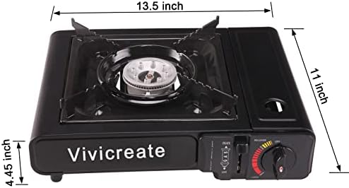 Vivicreate portable stove Camping BBQ Korean kitchen camp butane gas burner stove