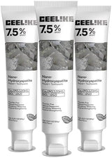 CEELIKE Hydroxyapatite Toothpaste for Advanced Enamel Protection, Gentle and Effective Formula, Fluoride-Free Toothpaste for Sensitive Teeth, 4.23oz (3)