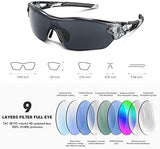 BEACOOL Polarized Sports Sunglasses for Men Women Youth Baseball Cycling Running Driving Fishing Golf Motorcycle TAC Glasses