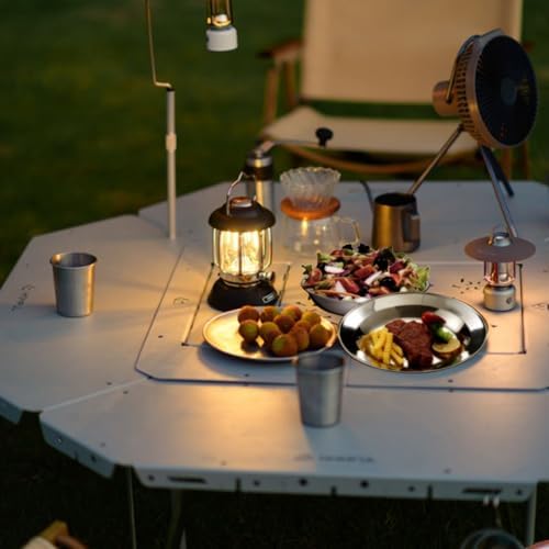 Camping Mess Kit - 1 to 2 persons Camping Dishes includes Cups, Bowls, Knives, Forks, Spoons, Camping Dinnerware Set Camping Cooking Utensils Accessories Plates Dinnerware Set