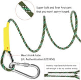 X XBEN Outdoor Climbing Rope 10M(32ft) 20M(64ft) 30M(96ft) 50M(160ft) 70M(230ft) 152M(500FT) 352M(1000FT) Static Rock Climbing Rope for Escape Rope Ice Climbing Equipment Fire Rescue Parachute