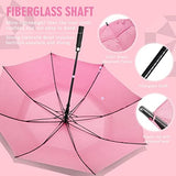 ZOMAKE Automatic Open Extra Large Golf Umbrella 51/54/62/68 Inch, Double Canopy Vented Windproof Oversize Stick Umbrellas for Rain