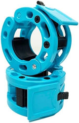 Clout Fitness Olympic Barbell Clamps Collars Quick Release Pair of Locking Weight Clips Fit 2 Inch Barbell for Weightlifting