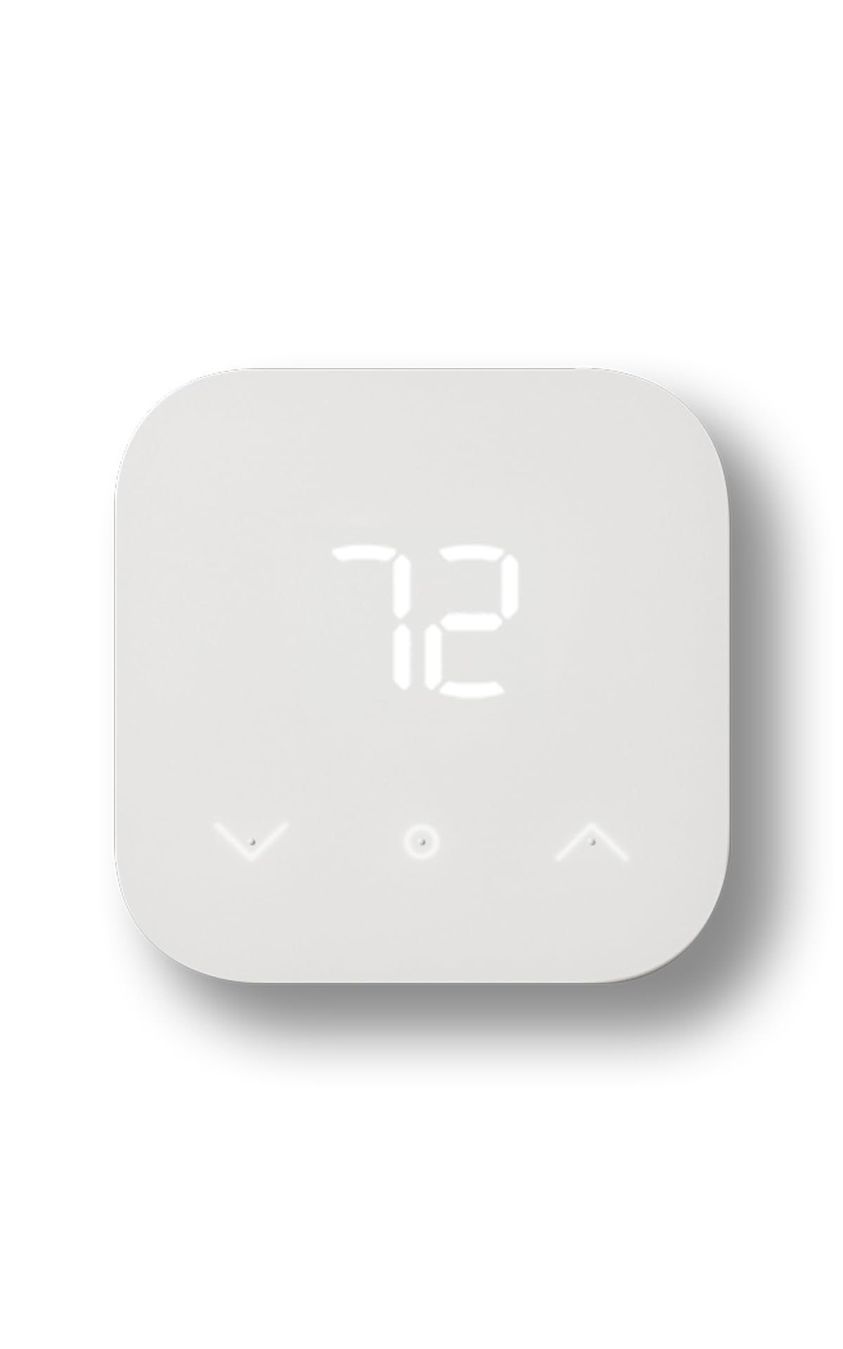 Like-New Amazon Smart Thermostat – Save money and energy - Works with Alexa and Ring - C-wire required