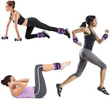 1 Pair 2 3 5 10 Lbs Adjustable Ankle Weights for Women Men Kids, Strength Training Wrist and Ankle Weights Sets for Gym, Fitness Workout, Running, Lifting - Black Grey Pink Blue Purple