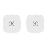 Baglaum 2X WiFi Human Presence Motion Sensor with Luminance/Distance Detection 5/110/220V Tuya Smart Life Home Automation