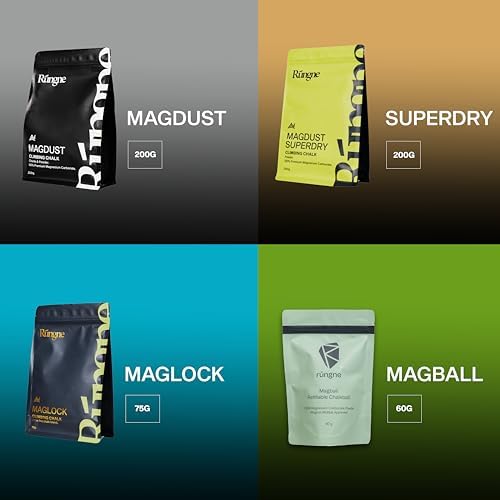 Premium Sports Chalk for Rock Climbing, Bouldering, and Weightlifting - High-Performance Chalk for Superior Grip and Sweat Resistance