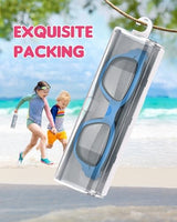 Kids Swim Goggles,Swimming Goggles for Kids 6-14, Anti-Fog UV Protection Pool Glasses for Boys Girls