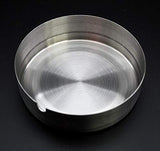 Echo Metal Stainless Ashtray 97 φ Silver 97x97xh28 mm 0899 – 083