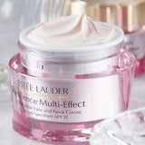 Estée Lauder Resilience Multi-Effect Tri-Peptide Face and Neck Cream Moisturizer SPF 15 for Dry Skin, 1.7 Ounce