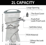 Hydration Pack Backpack, Lightweight Water Backpack with 2L Leakproof Hydration Bladder Daypack for Men Women,Running Hydration Vest for Outdoor Trail