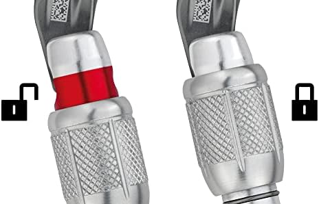 PETZL - William, Locking Carabiner for Belaying
