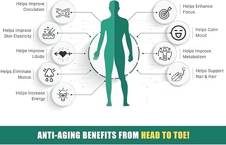 Ancient Bliss Organic Irish Sea Moss Pills - Dr Sebi Wildcrafted Seamoss Capsules | Thyroid, Healthy Skin & Gut Support | 120 Capsules