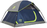 Coleman Sundome Camping Tent with Rainfly, 2/3/4/6 Person Tent Sets Up in 10 Mins, Weatherproof Shelter for Camping, Festivals, Backyard, Sleepovers, & More