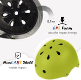 Kids Bike Helmet, Adjustable and Multi-Sport, from Toddler to Youth, 3 Sizes
