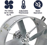 CX1500 Gable Mount Power Attic Ventilator with 2.6-Amp 60-Hz Motor and 14-Inch Blade