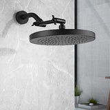 Black Shower Arm, Shower Head Extender Arm with Universal Connection to Shower Heads, Anti-Leak Tool-Free Installtion, Shower Exetension (5 Inch, Matte Black)