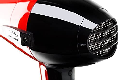 ELCHIM 2001 High Pressure Professional Hair Dryer - Red/Black , 1 Count (Pack of 1)