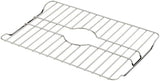 SunnyPoint 304 Stainless Steel Sink Protector Rack – Rust-Resistant Grid for Kitchen Sink Bottom, Scratch Prevention, Drainage Support, (Large) (17.5"x12.4")