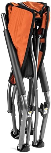 Cascade Mountain Tech Folding Camp Chair for Camping, Beach, Picnic, Barbqeues, Sporting Events with Carry Bag