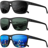 Polarized Sunglasses Men, Mens Sunglasses Polarized UV protection Lightweight Sun Glasses for Driving Fishing Golf