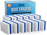 Premium Boat Scuff Erasers, Boating Accessories for Cleaning, Gift for Pontoon, Fishing, Jon Boats, Decks, Vinyl and Hull Cleaner, Gadgets for Men and Women