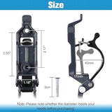 4 Pcs Shovel Mount for Roof Rack, Metal Rubber Clamp Wall Mounting Kit, Shovel Holder Clamp Wall Mount Kit Car Accessories for Roof Rack, Boats, Military Equipment, Axe, Patent Protection