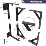 Gate Frame Fence Kit With Gate Latch, Anti-Sag Corner Brace Bracket Hardware Kit With Hinges