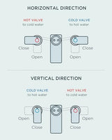 FORIOUS Brushed Gold Bathroom Sink Faucets 3 Hole Widespread, 2 Handles Bathroom Faucet with Pop-up Drain and Flexible Hot and Cold Water Hoses, Suitable for Vanity RV Restroom