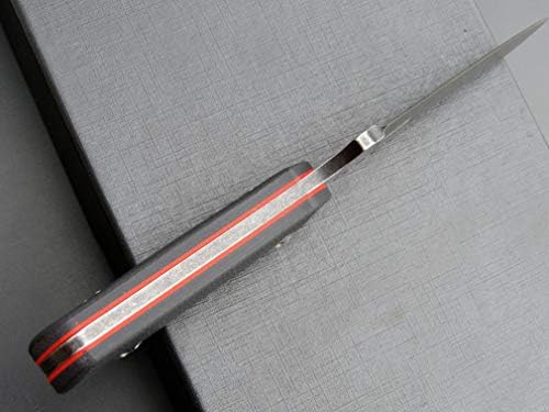 Eafengrow EF121 EDC Fixed Blade Knife D2 Blade Steel G10 Handle with Kydex Sheaths for Outdoor Activities Camping