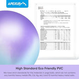 APEXUP Yoga & Pilates Ball - Anti Slip Heavy Duty Gym Ball for Fitness, Balance & Core Workout