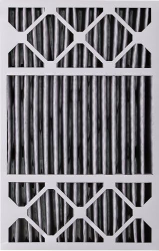 Nordic Pure 16x25x5 (15_3/4 x 24_3/4 x 4_3/8) Honeywell Replacement Air Filters MERV 12 Plus Carbon 2 Pack