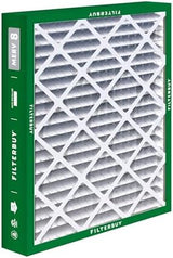 Filterbuy 20x20x5 Air Filter MERV 8 Dust Defense (2-Pack), Pleated HVAC AC Furnace Air Filters Replacement for Honeywell FC100A1011, Lennox X0585 & More (Actual Size: 19.63 x 19.88 x 4.38 Inches)