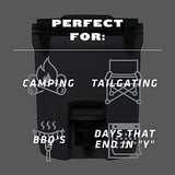 STANLEY Adventure 2 Gallon Fast Flow Water Jug, Ice Water Dispenser, Insulated Beverage Cooler with Easy Pour Spigot and Latched Foam Lid