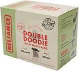 Reliance Products 2683-03 Double Doodie Toilet Waste Bags (6-Pack), Black